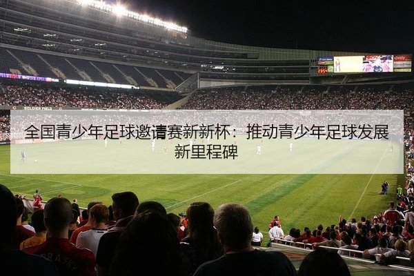 全国青少年足球邀请赛新新杯：推动青少年足球发展新里程碑
